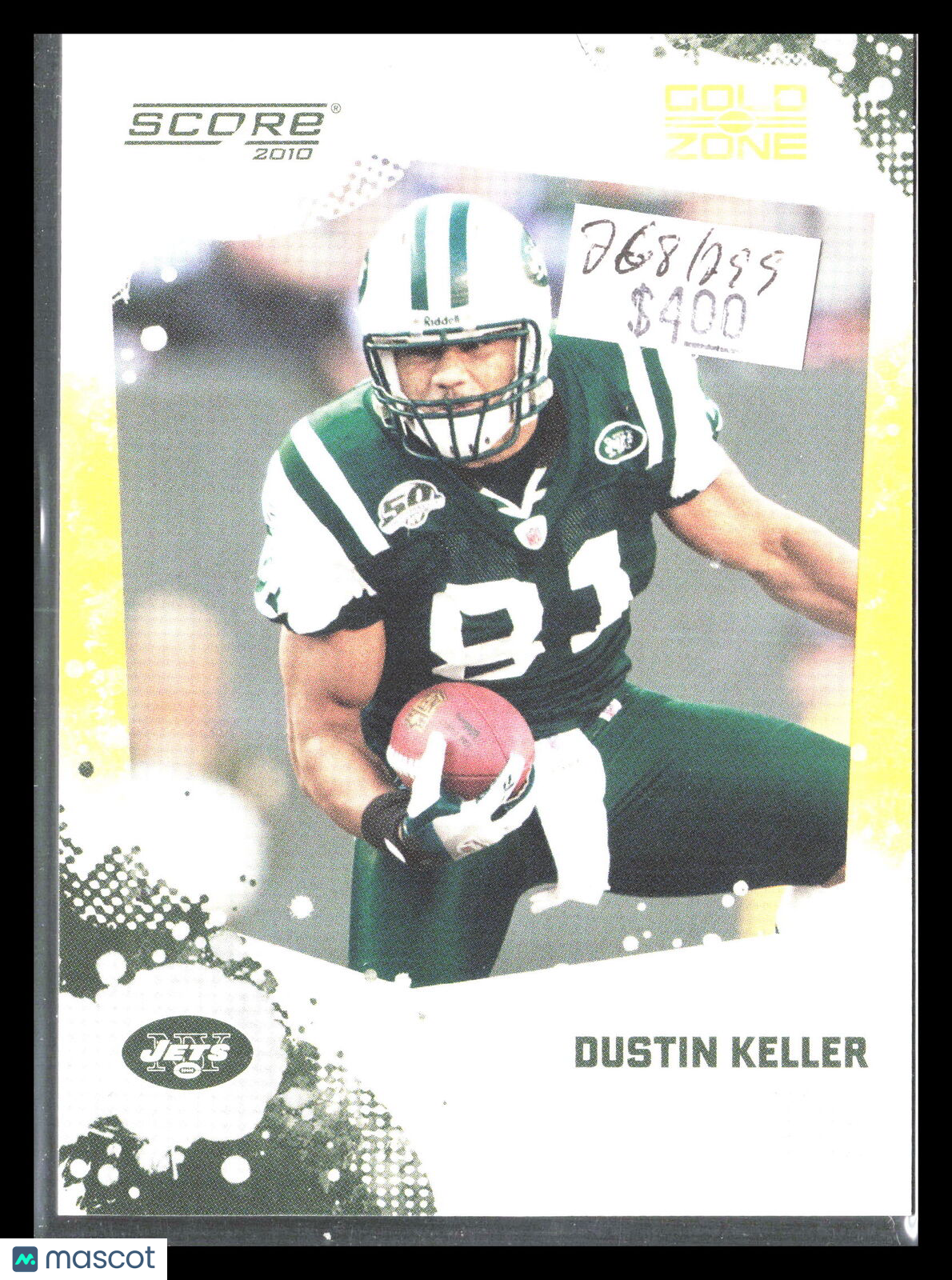 Dustin Keller 2010 Score #201    New York Jets