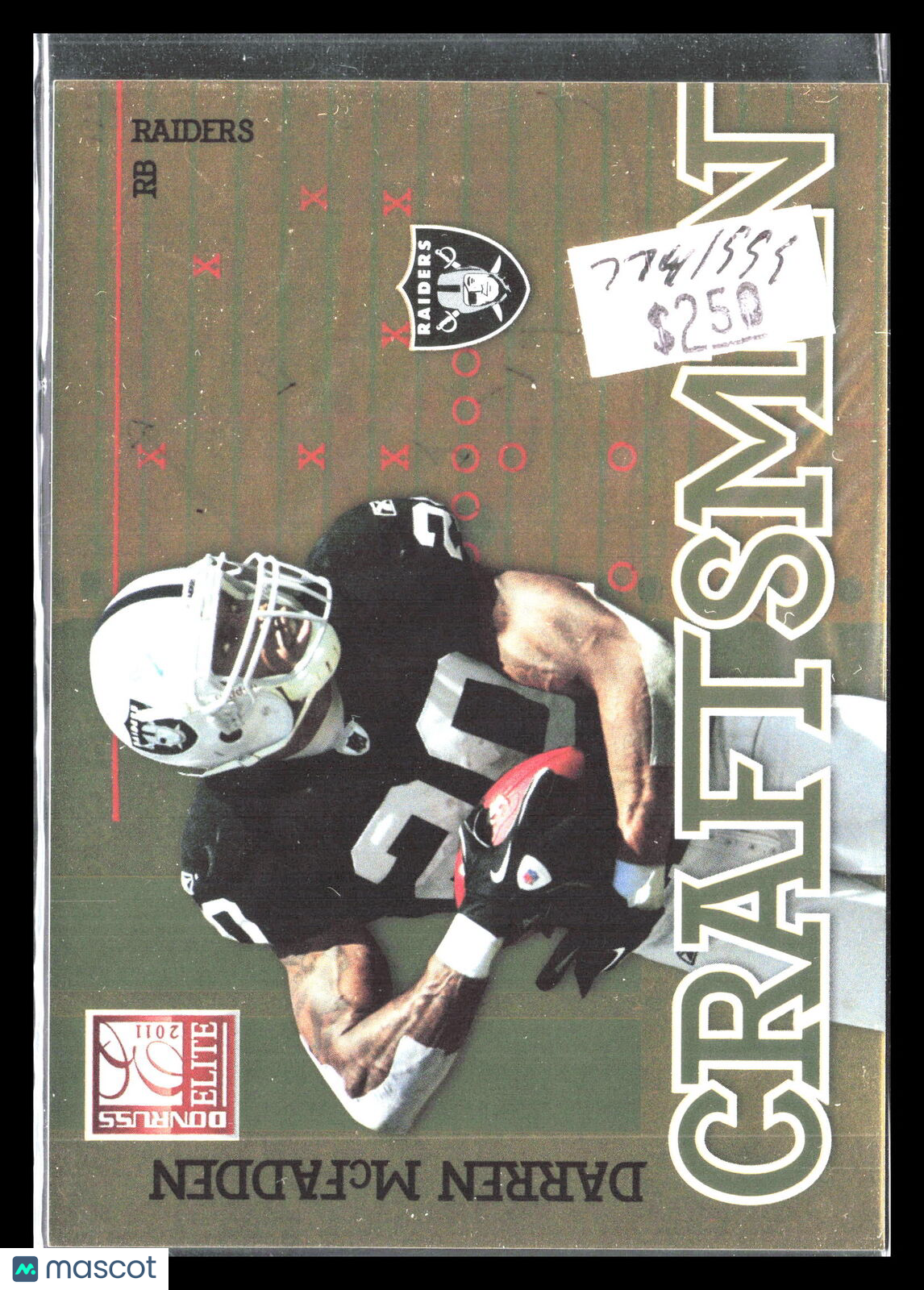 Darren McFadden 2011 Donruss Elite #7    Oakland Raiders