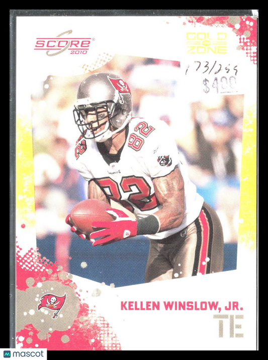 Kellen Winslow Jr. 2010 Score #279    Tampa Bay Buccaneers