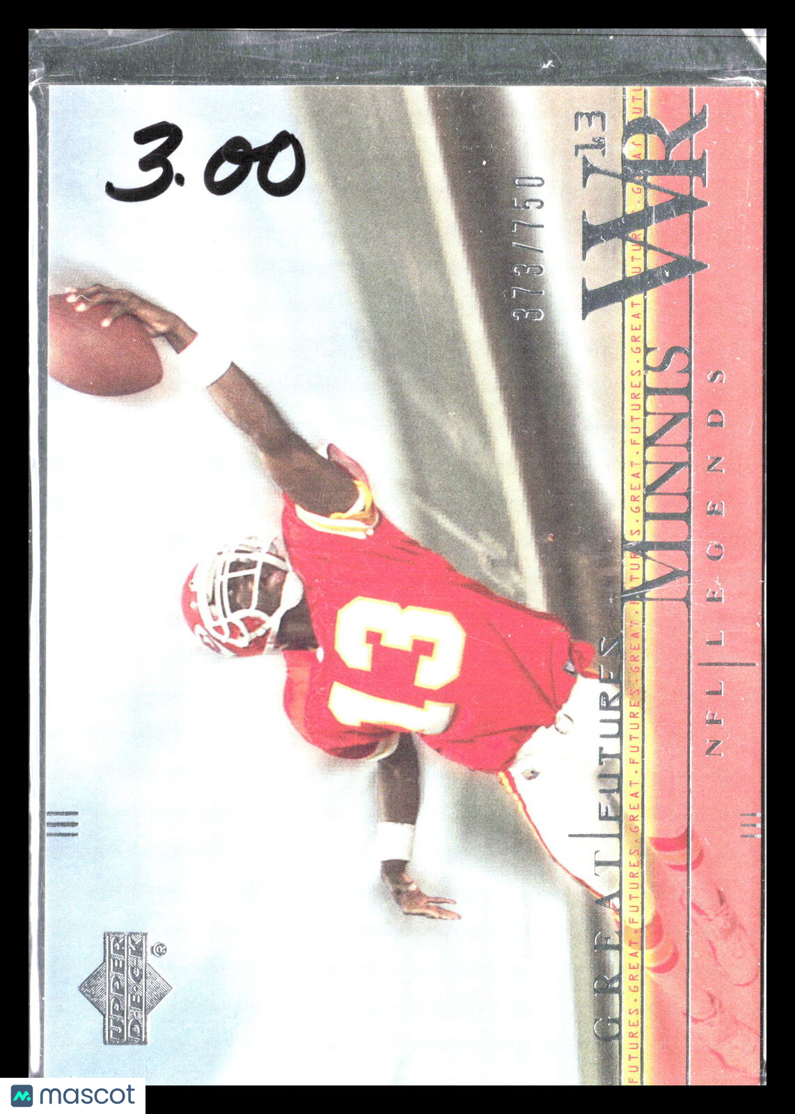 2001 Upper Deck Legends #115 Snoop Minnis /750 Near mint or better