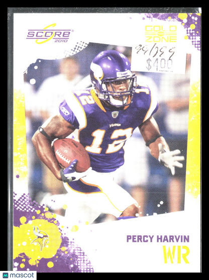 Percy Harvin 2010 Score #166    Minnesota Vikings