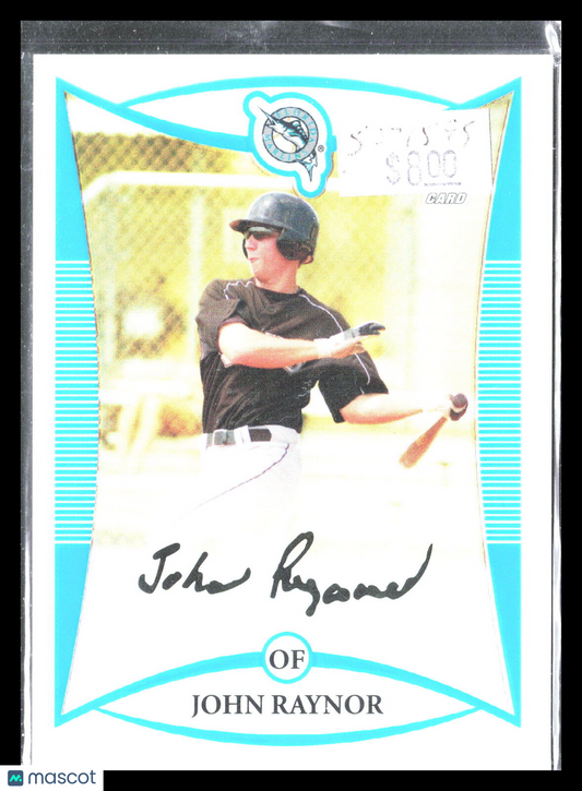 John Raynor 2008 Bowman #BCP24    Florida Marlins