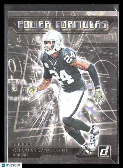 Charles Woodson 2020 Donruss #PF-CW    Power Formulas Oakland Raiders