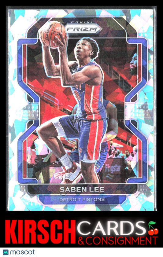 Saben Lee 2021 2021-22 Panini Prizm #205 Ice Detroit Pistons