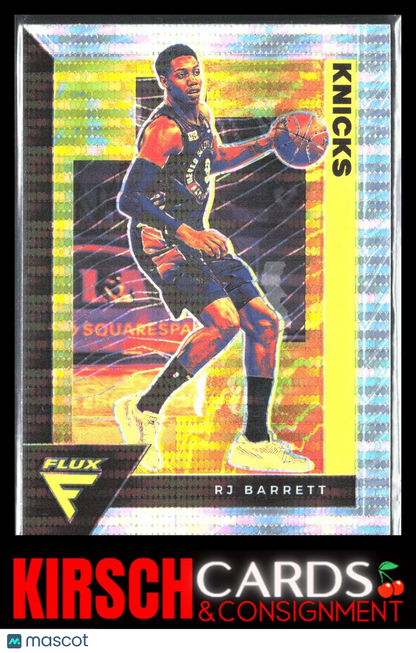 RJ Barrett 2020 2020-21 Panini Flux #116 Pulsar New York Knicks