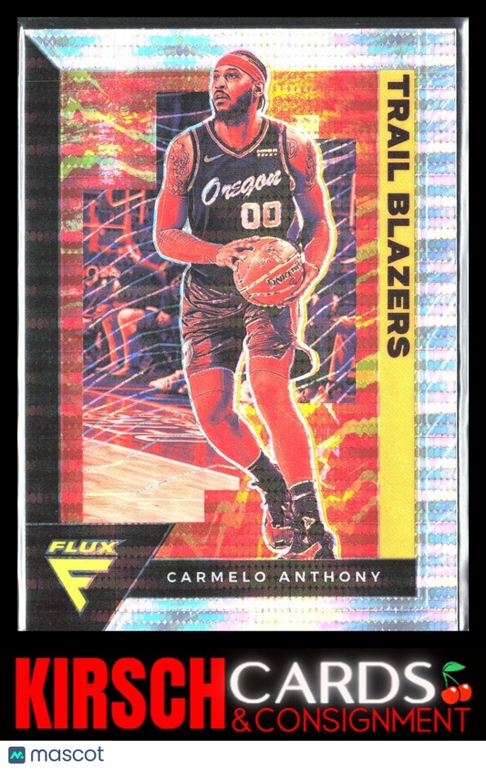 Carmelo Anthony 2020 2020-21 Panini Flux #145 Pulsar Portland Trail Blazers