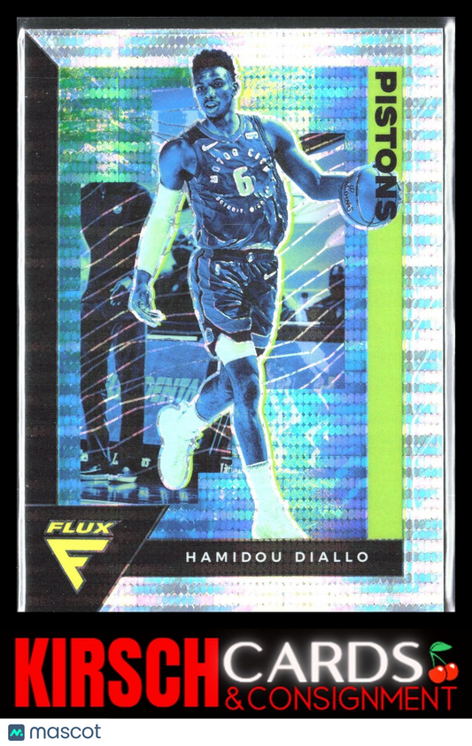 Hamidou Diallo 2020 2020-21 Panini Flux #53 Pulsar Detroit Pistons