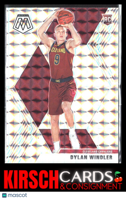 Dylan Windler 2019 2019-20 Panini Mosaic #208 Prizm Cleveland Cavaliers