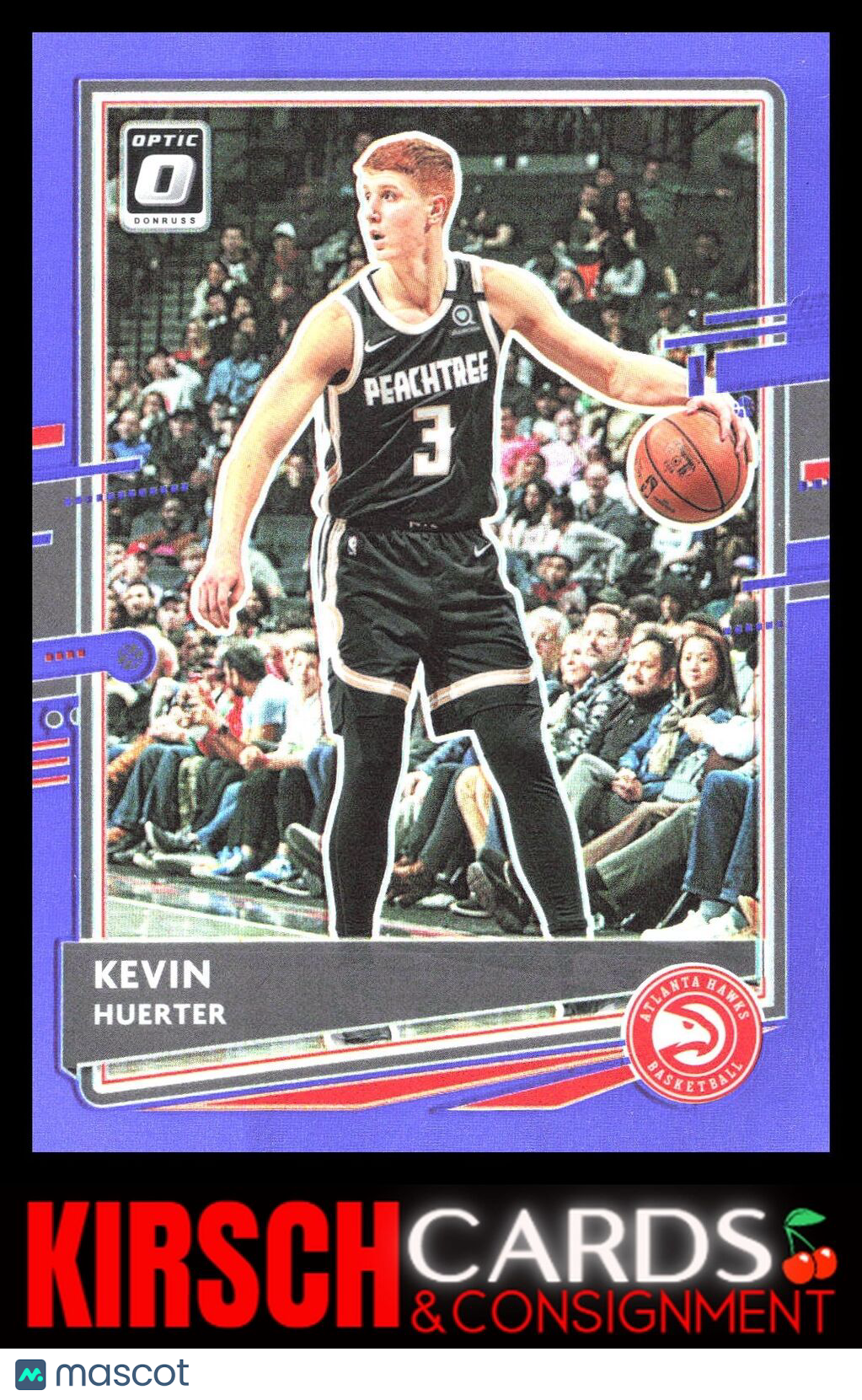 Kevin Huerter 2020 2020-21 Donruss Optic #18 Purple Atlanta Hawks