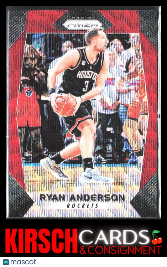 Ryan Anderson 2017 2017-18 Panini Prizm #255 Prizms Ruby Wave Houston Rockets