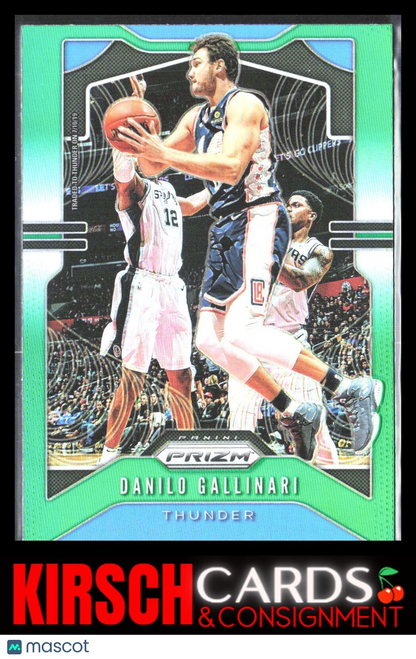 Danilo Gallinari 2019 2019-20 Panini Prizm #123 Prizms Green