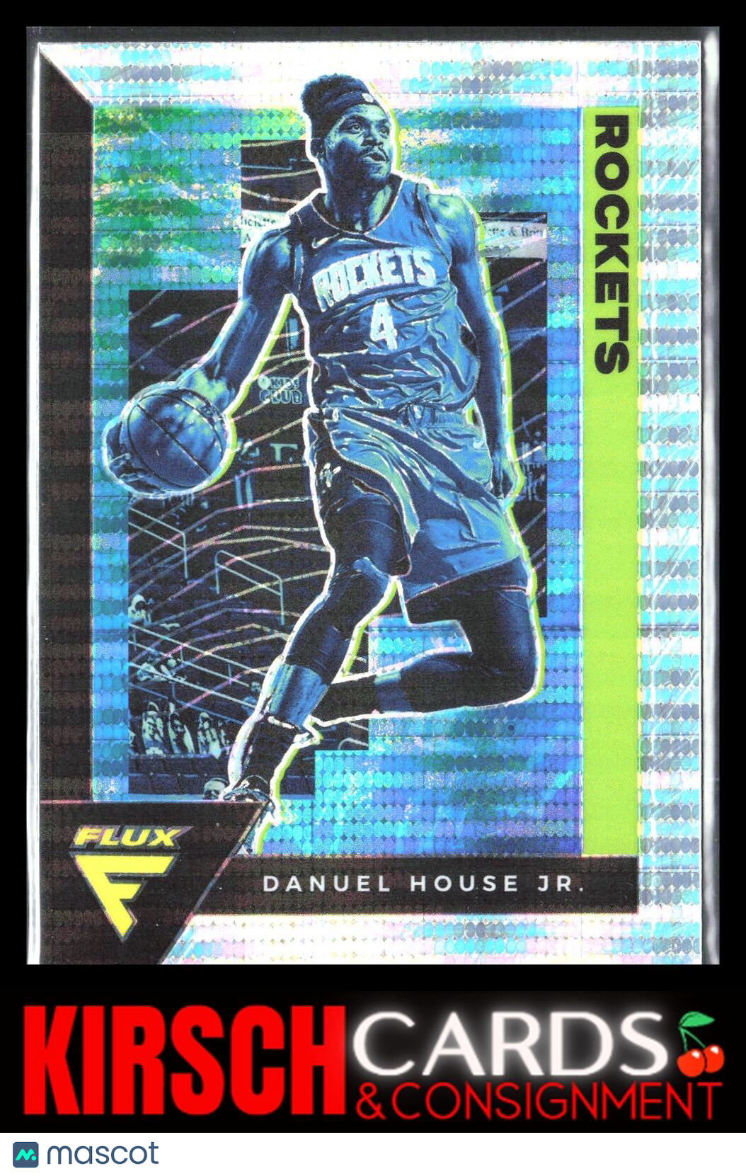 Danuel House Jr. 2020 2020-21 Panini Flux #65 Pulsar Houston Rockets