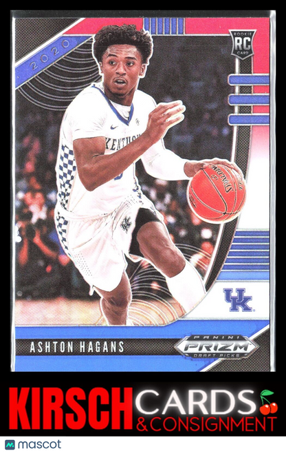 Ashton Hagans 2020 Panini Prizm Draft Picks Collegiate #79 Red White and Blue