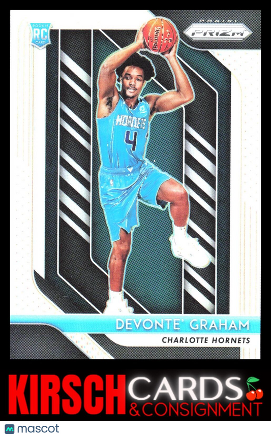 Devonte' Graham 2018 2018-19 Panini Prizm #288 Prizms Silver Charlotte Hornets