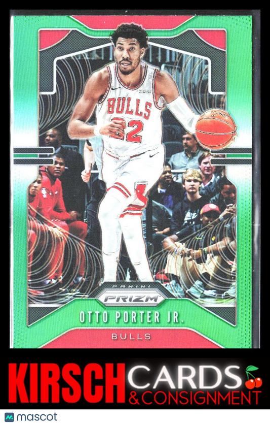 Otto Porter Jr. 2019 2019-20 Panini Prizm #64 Prizms Green Chicago Bulls