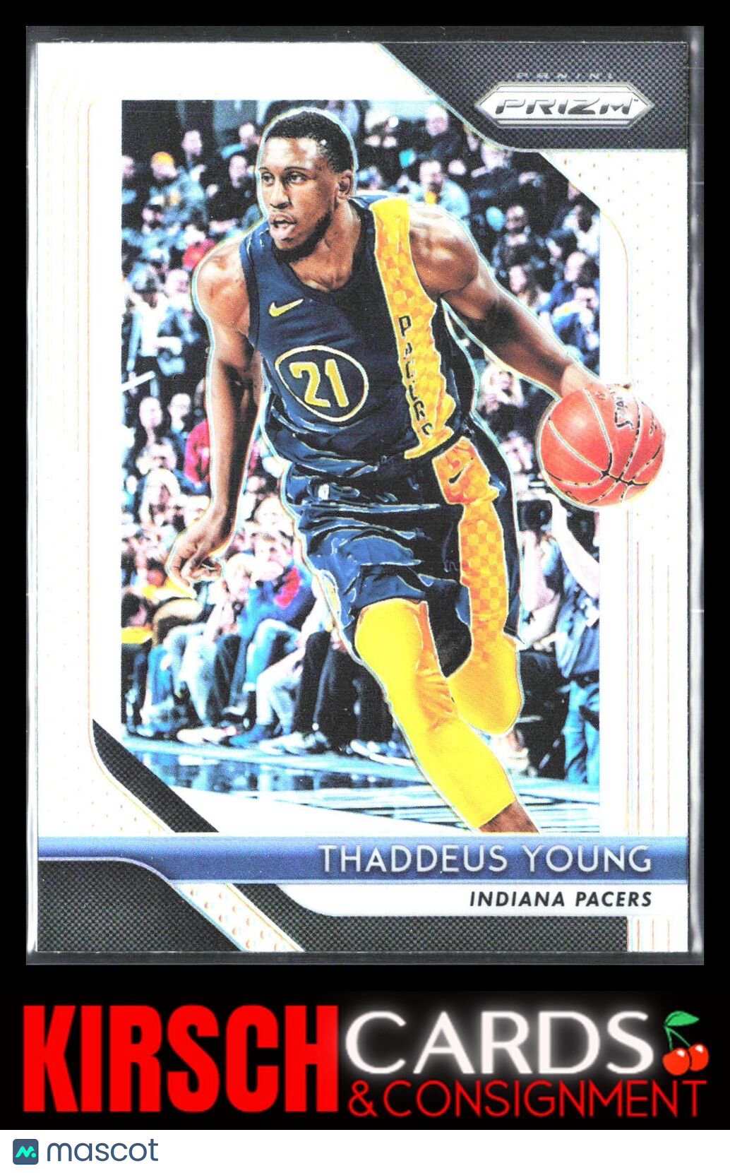 Thaddeus Young 2018 2018-19 Panini Prizm #154 Prizms Silver Indiana Pacers