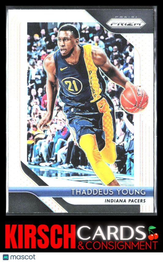 Thaddeus Young 2018 2018-19 Panini Prizm #154 Prizms Silver Indiana Pacers