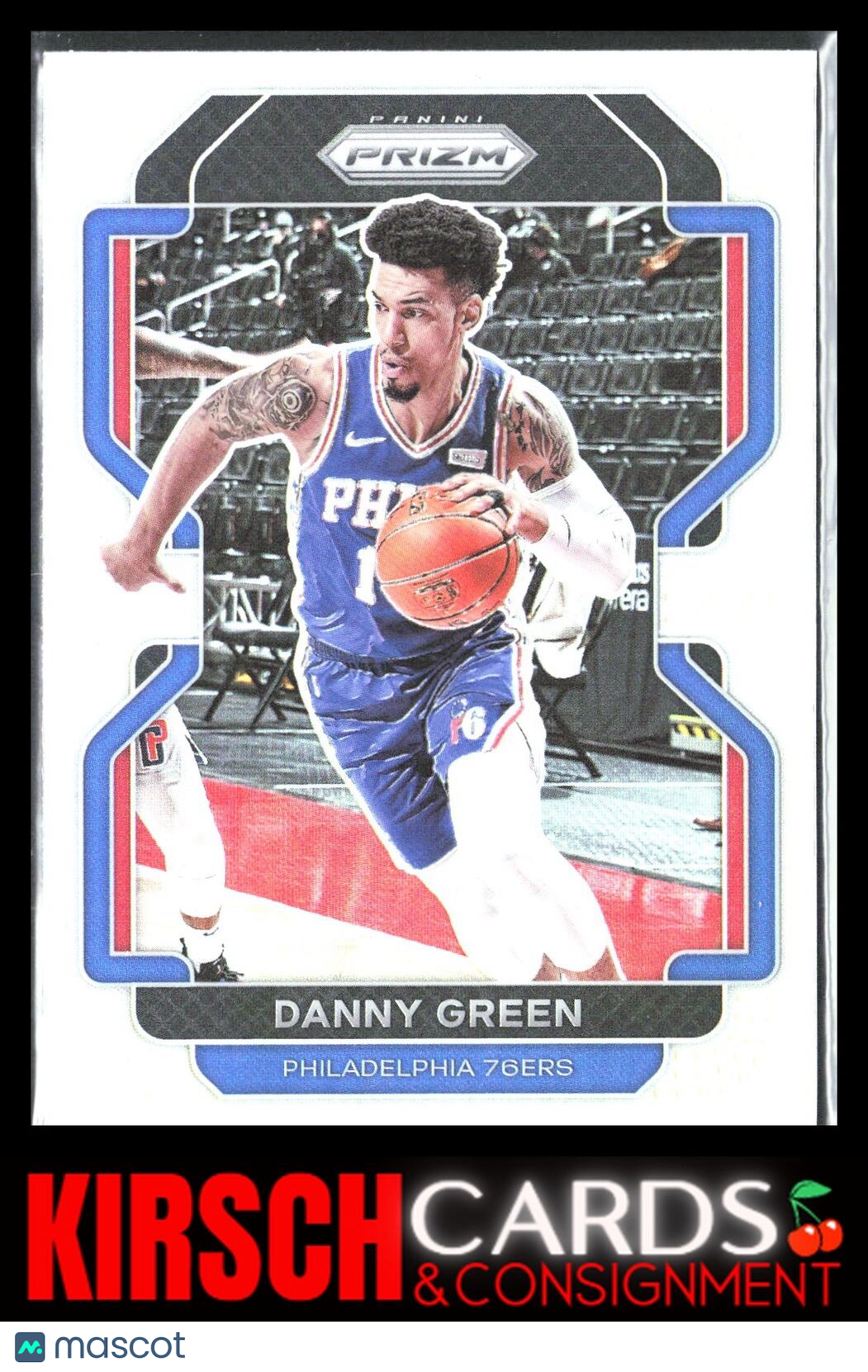 Danny Green 2021 2021-22 Panini Prizm #30 Silver Philadelphia 76ers