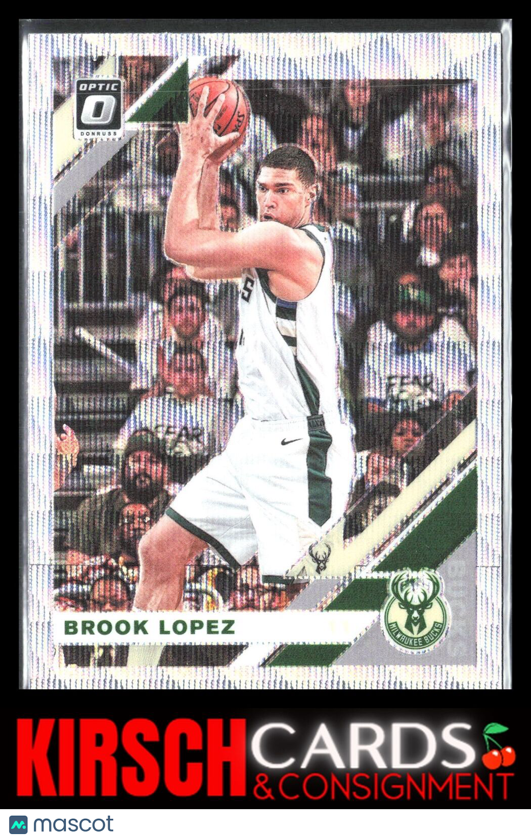 Brook Lopez 2019 2019-20 Donruss Optic #91 Fanatics Factory Set (Silver Wave)