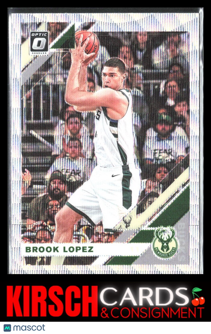 Brook Lopez 2019 2019-20 Donruss Optic #91 Fanatics Factory Set (Silver Wave)