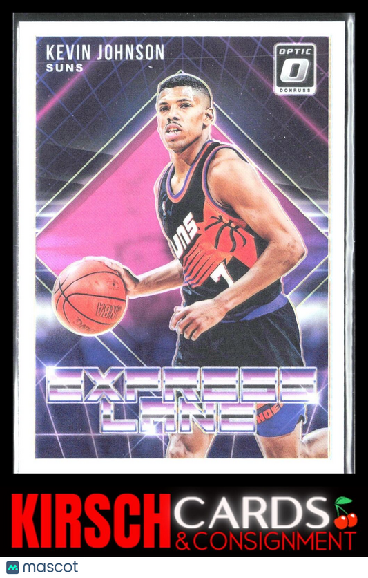 Kevin Johnson 2018 2018-19 Donruss Optic #20 Express Lane Holo Phoenix Suns