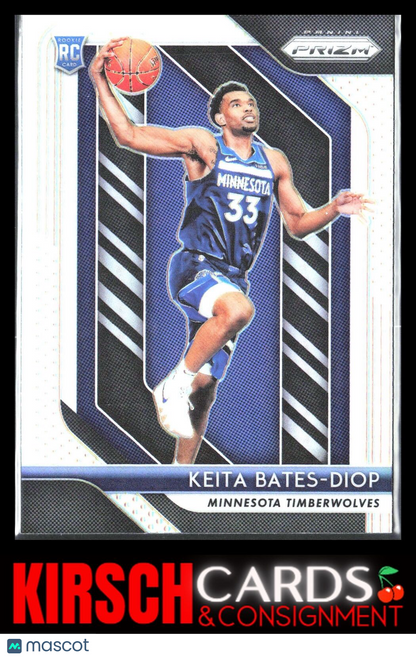 Keita Bates-Diop 2018 2018-19 Panini Prizm #47 Prizms Silver Minnesota