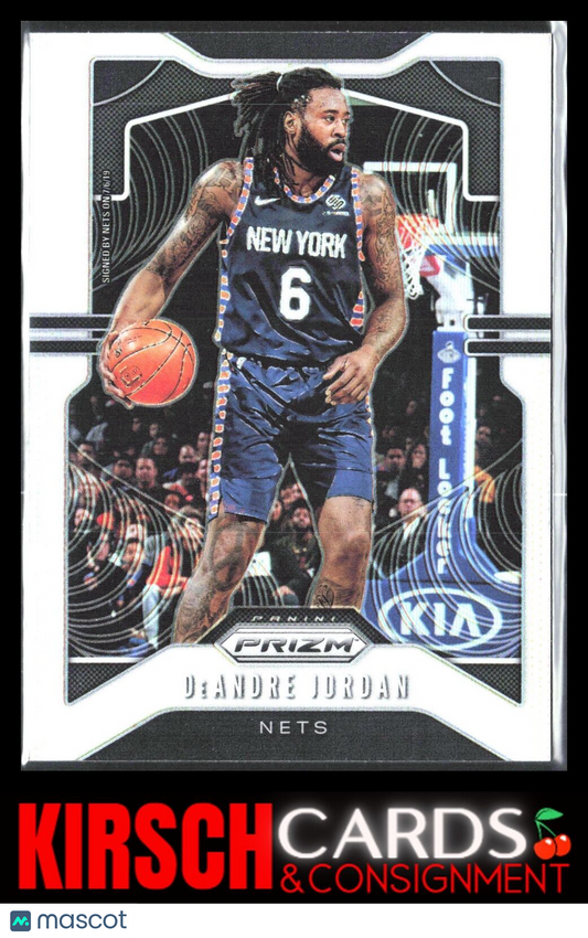 DeAndre Jordan 2019 2019-20 Panini Prizm #243 Prizms Silver Brooklyn Nets