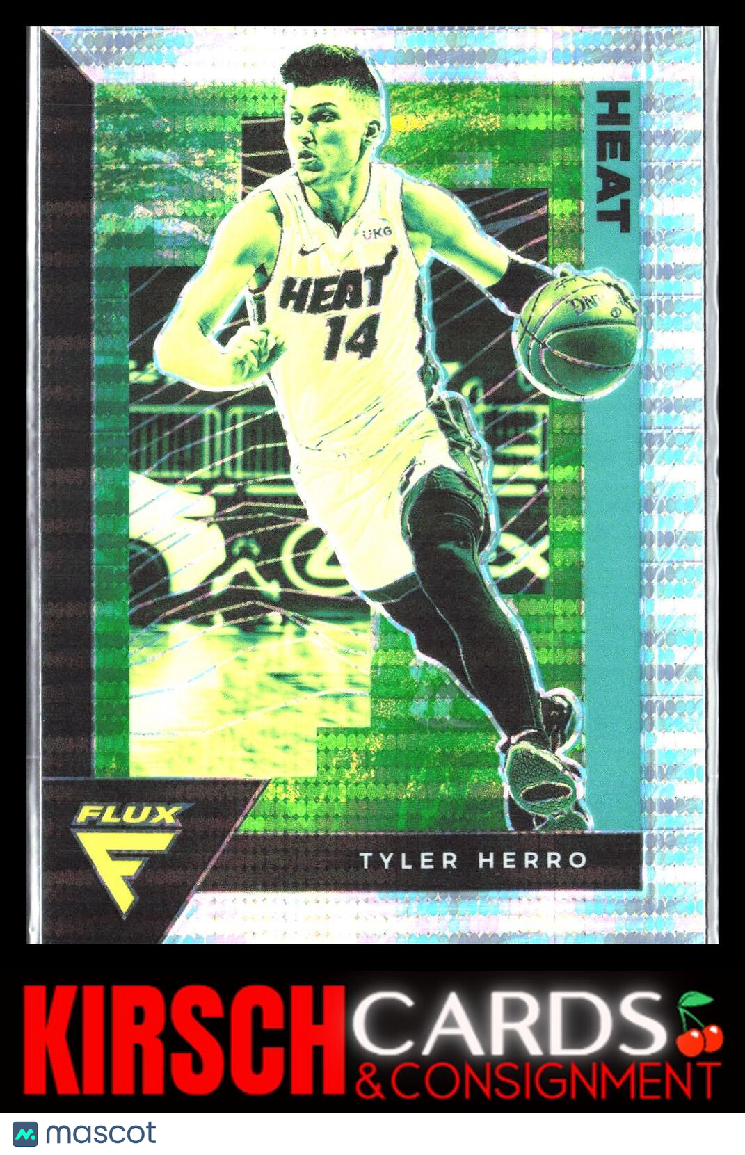 Tyler Herro 2020 2020-21 Panini Flux #95 Pulsar Miami Heat