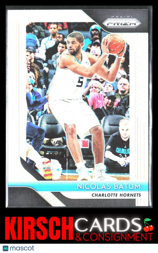 Nicolas Batum 2018 2018-19 Panini Prizm #20 Prizms Silver Charlotte Hornets