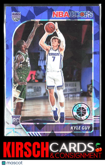 Kyle Guy 2019 2019-20 Hoops Premium Stock #238 Prizms Blue Cracked Ice