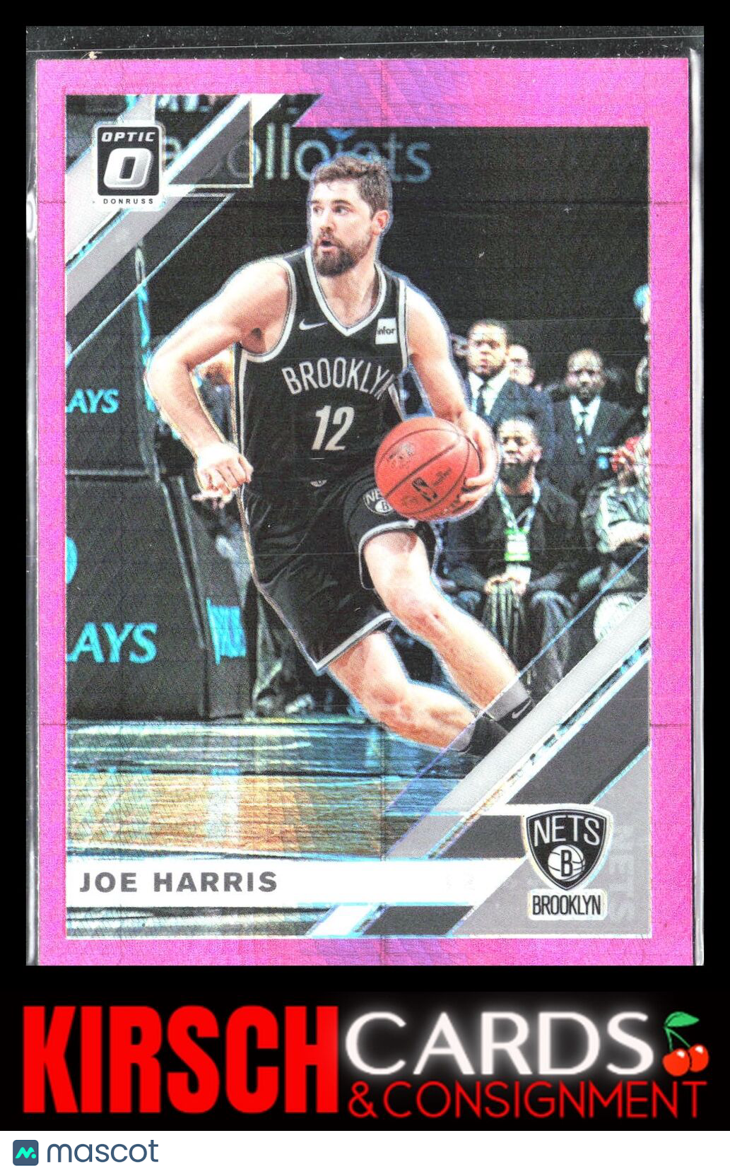 Joe Harris 2019 2019-20 Donruss Optic #122 Hyper Pink Brooklyn Nets