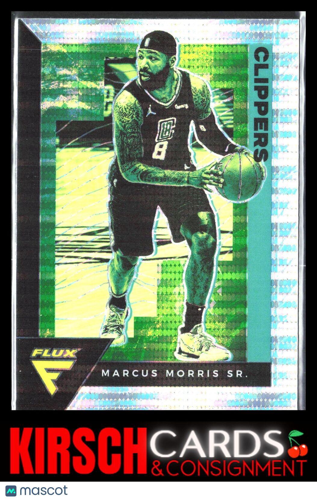 Marcus Morris Sr. 2020 2020-21 Panini Flux #78 Pulsar Los Angeles Clippers