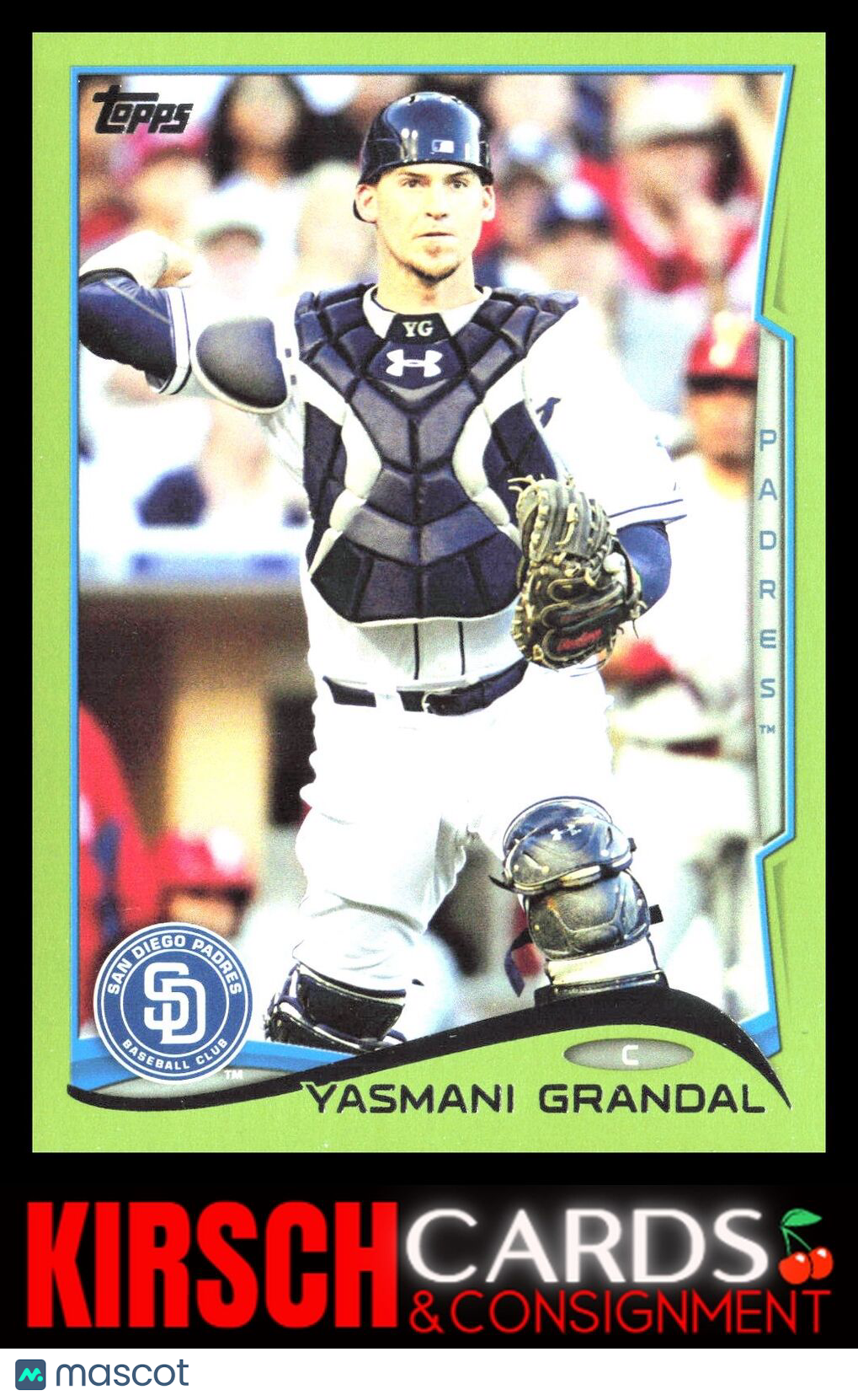 Yasmani Grandal 2014 2014 Topps #67 Green San Diego Padres