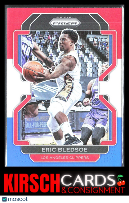 Eric Bledsoe 2021 2021-22 Panini Prizm #10 Red White and Blue\