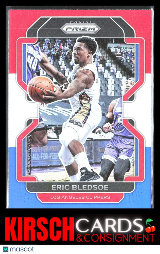 Eric Bledsoe 2021 2021-22 Panini Prizm #10 Red White and Blue\