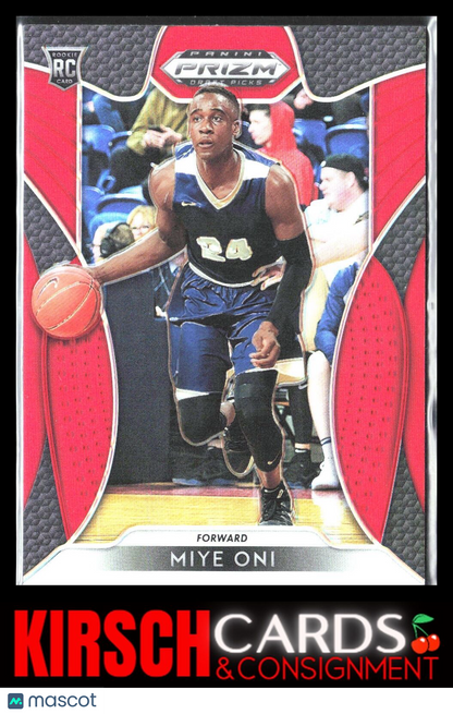 Miye Oni 2019 2019 Panini Prizm Draft Picks #60 Prizms Red Yale Bulldogs