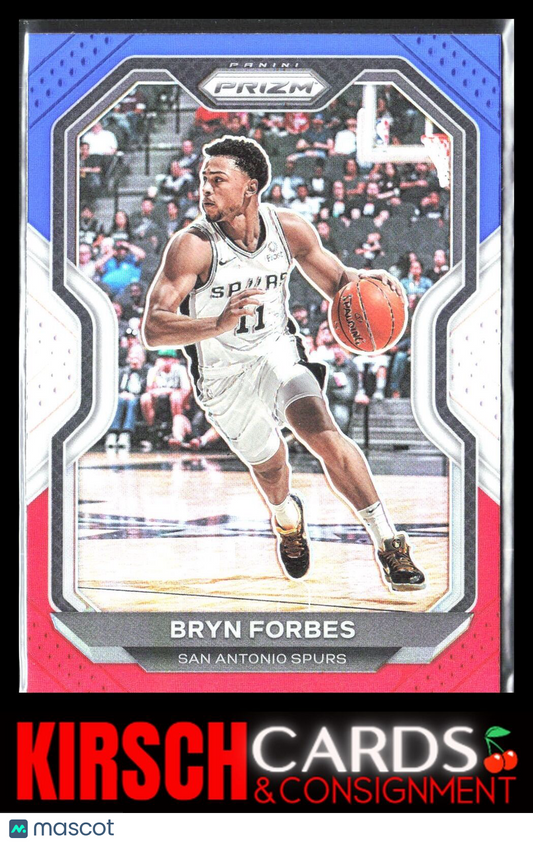 Bryn Forbes 2020 2020-21 Panini Prizm #232 Red, White and Blue Prizms