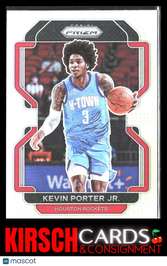 Kevin Porter Jr. 2021 2021-22 Panini Prizm #84 Silver Houston Rockets