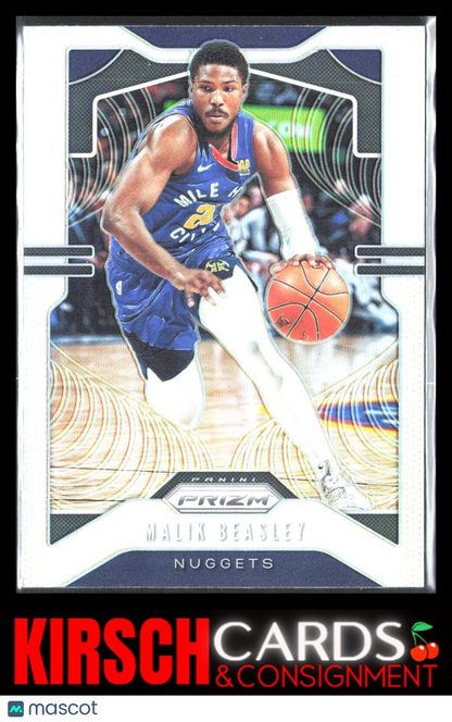 Malik Beasley 2019 2019-20 Panini Prizm #86 Prizms Silver Denver Nuggets