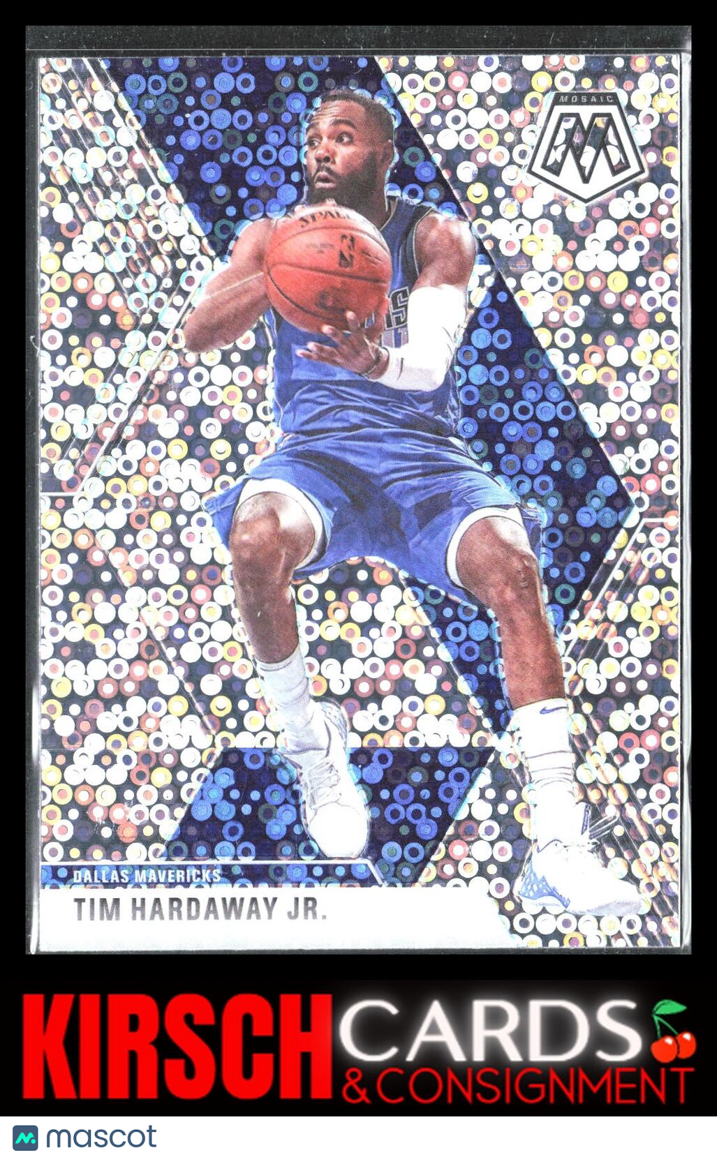 Tim Hardaway Jr. 2019 2019-20 Panini Mosaic #84 Fast Break Silver Dallas