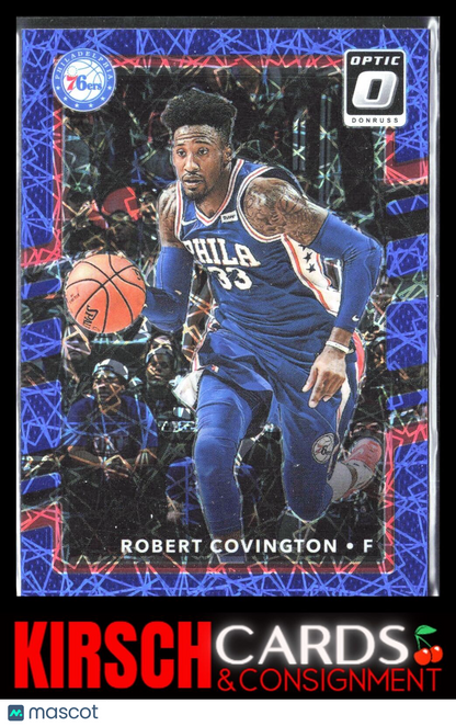 Robert Covington 2017 2017-18 Donruss Optic #111 Blue Velocity