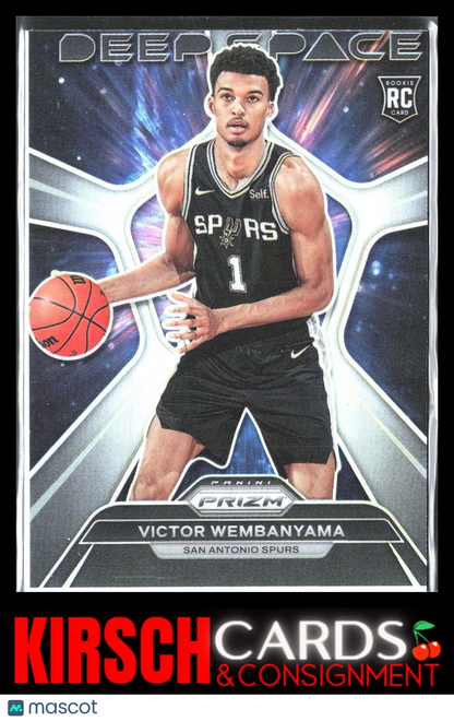 Victor Wembanyama 2023 2023-24 Panini Prizm #1 Deep Space Prizms Silver