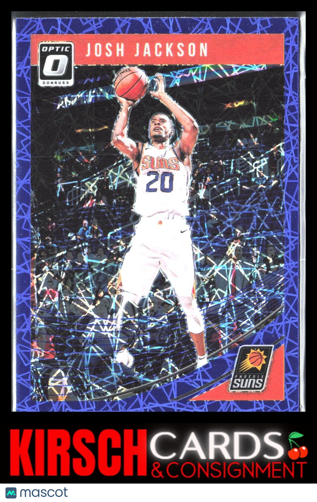 Josh Jackson 2018 2018-19 Donruss Optic #139 Blue Velocity Phoenix Suns