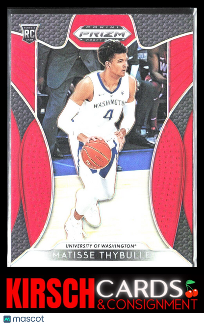 Matisse Thybulle 2019 2019 Panini Prizm Draft Picks #19 Prizms Red