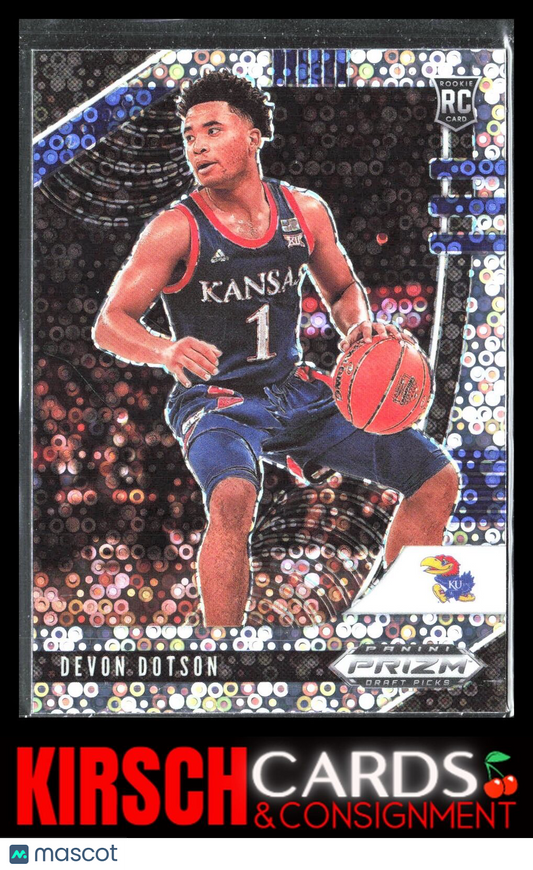 Devon Dotson 2020 2020 Panini Prizm Draft Picks Collegiate #32 Fast Break