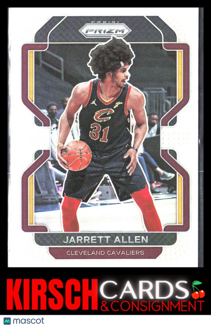 Jarrett Allen 2021 2021-22 Panini Prizm #209 Silver Cleveland Cavaliers