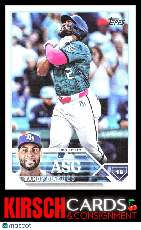 Yandy Díaz 2023 2023 Topps Update #ASG-11 2023 All-Star Game Tampa Bay Rays