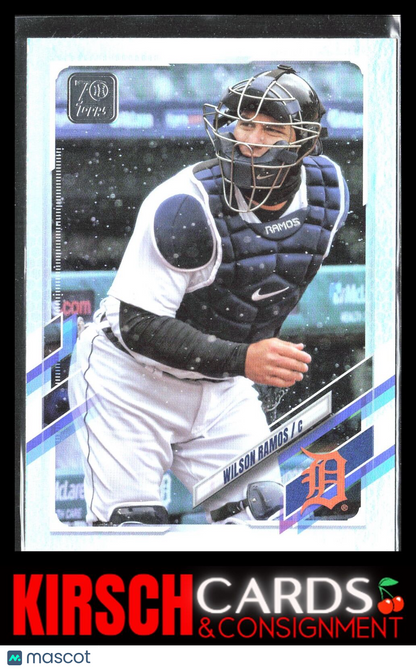 Wilson Ramos 2021 2021 Topps Update #US15 Rainbow Foil Detroit Tigers