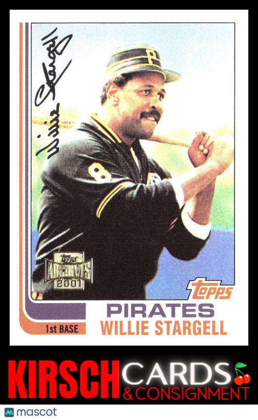 Willie Stargell 2001 Topps Archives #381 Pittsburgh Pirates