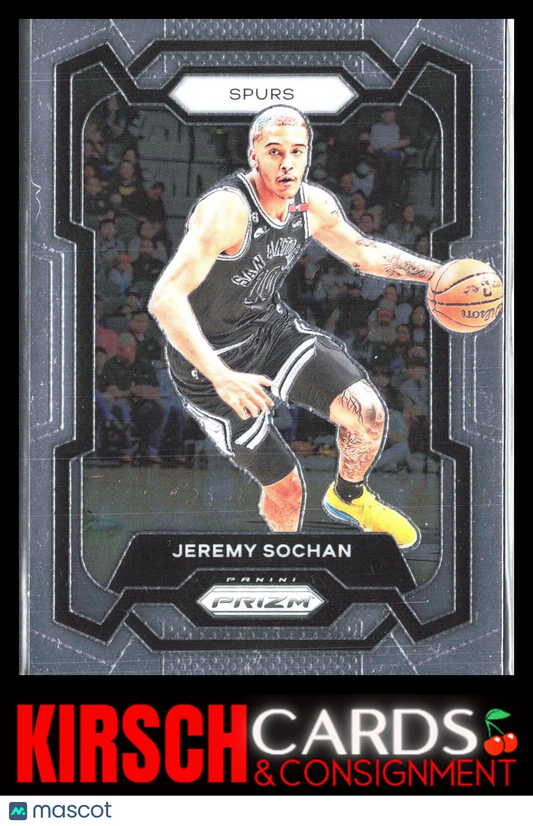 Jeremy Sochan 2023-24 Panini Prizm #122 San Antonio Spurs